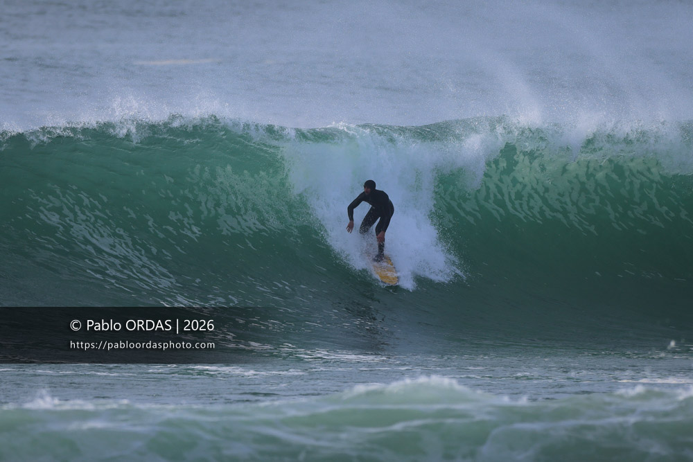 Matias Libier, pendant la session du 9 mars 2026 à Anglet, France (Photo Pablo ORDAS)