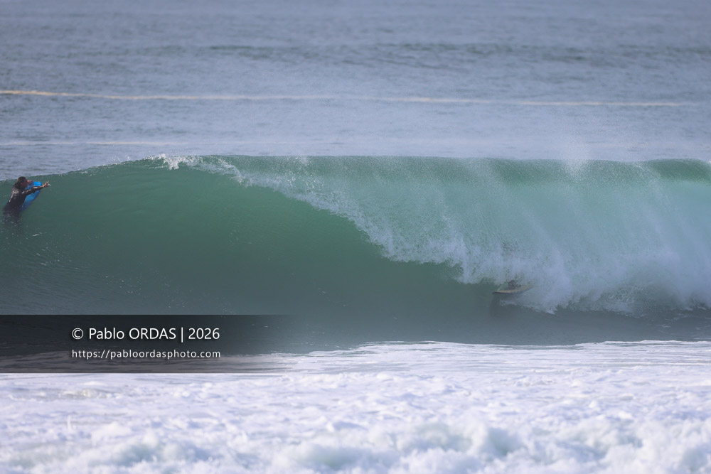 Matias Libier, pendant la session du 9 mars 2026 à Anglet, France (Photo Pablo ORDAS)