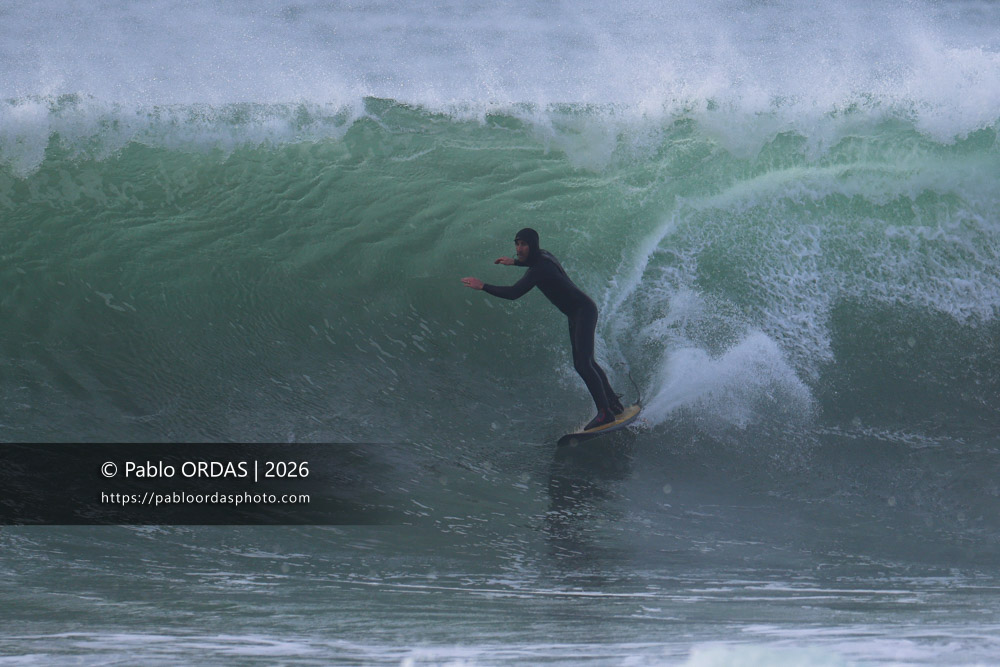 Matias Libier, pendant la session du 9 mars 2026 à Anglet, France (Photo Pablo ORDAS)