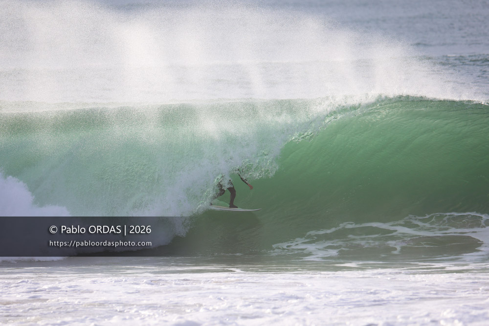 Maxime Haitze, pendant la session du 9 mars 2026 à Anglet, France (Photo Pablo ORDAS)