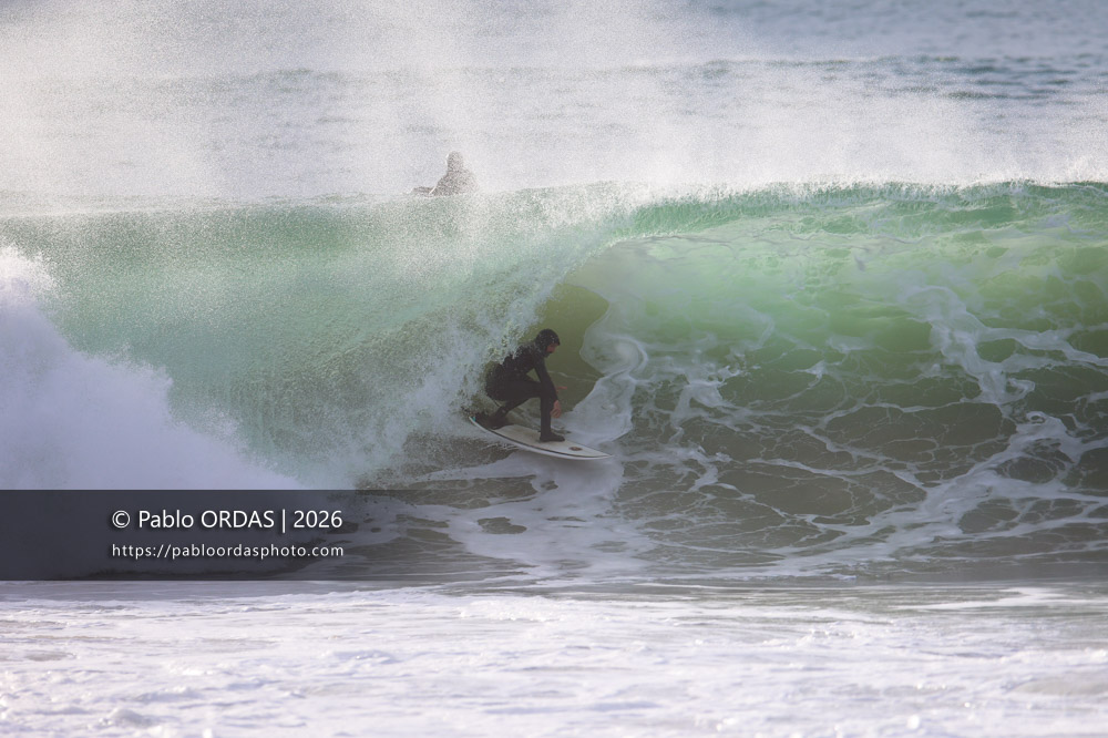 Maxime Haitze, pendant la session du 9 mars 2026 à Anglet, France (Photo Pablo ORDAS)