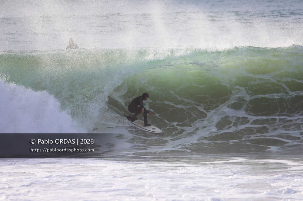 Maxime Haitze, pendant la session du 9 mars 2026 à Anglet, France (Photo Pablo ORDAS)