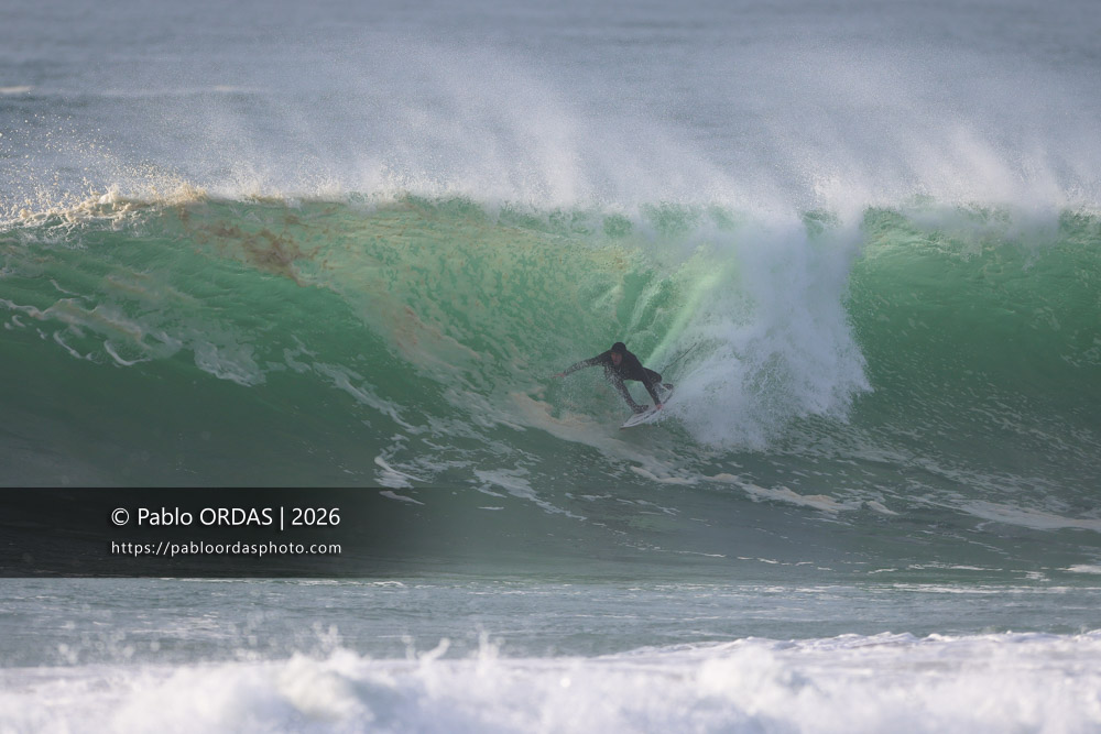 Antoine Parenteau, pendant la session du 9 mars 2026 à Anglet, France (Photo Pablo ORDAS)
