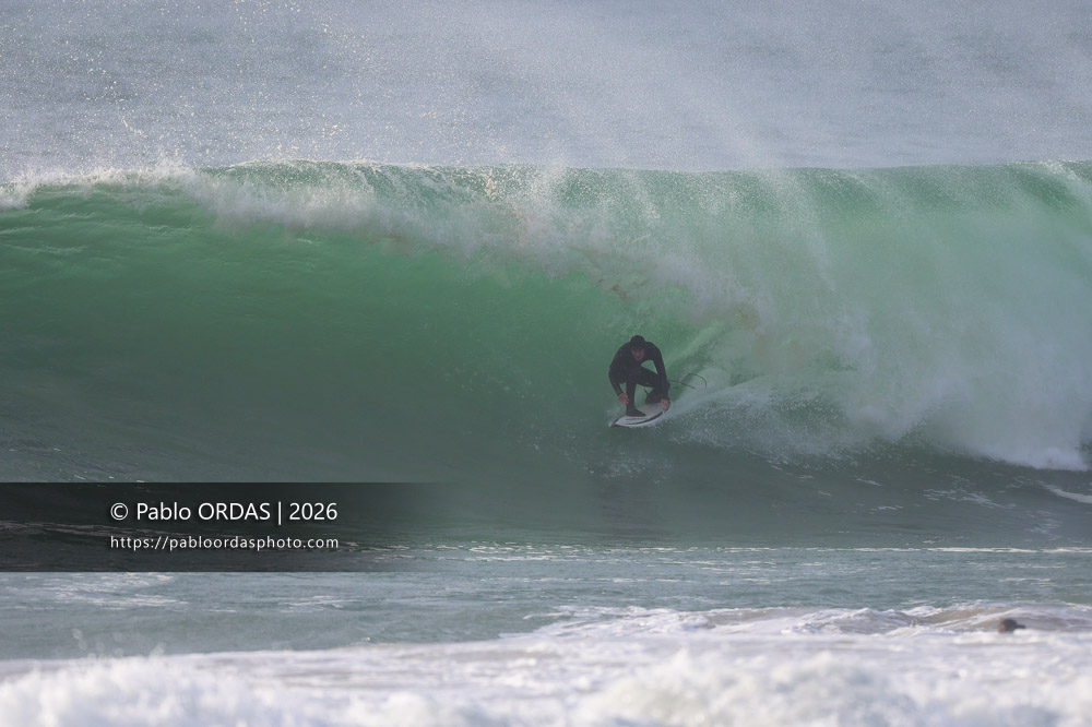 Antoine Parenteau, pendant la session du 9 mars 2026 à Anglet, France (Photo Pablo ORDAS)