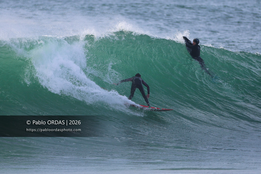 Mikel Moraiz, pendant la session du 9 mars 2026 à Anglet, France (Photo Pablo ORDAS)