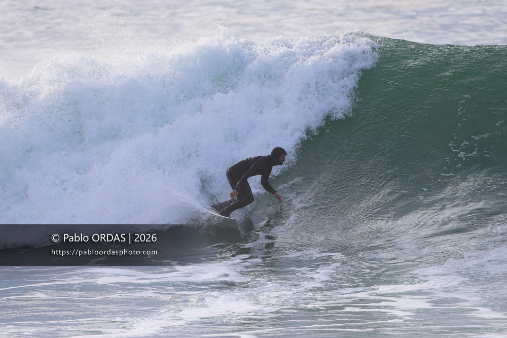 Maxime Haitze, pendant la session du 9 mars 2026 à Anglet, France (Photo Pablo ORDAS)