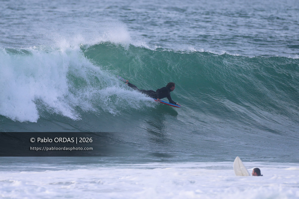 Sandro Di Gaetano, pendant la session du 9 mars 2026 à Anglet, France (Photo Pablo ORDAS)