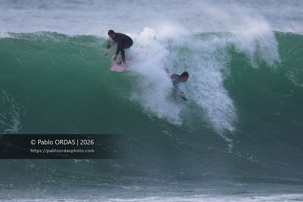Léo Laudouard, pendant la session du 9 mars 2026 à Anglet, France (Photo Pablo ORDAS)