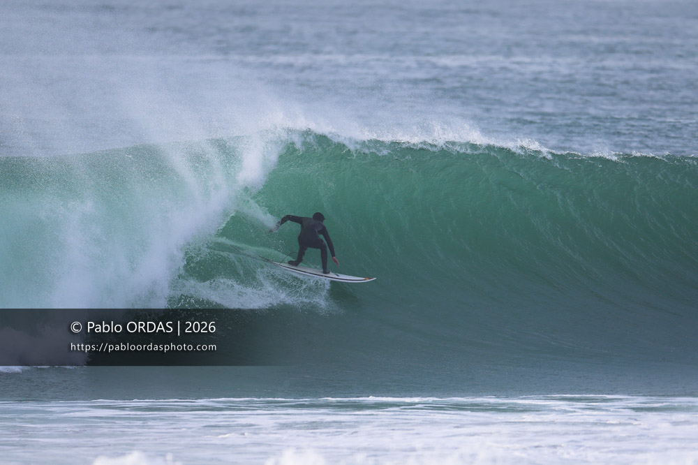 Antoine Parenteau, pendant la session du 9 mars 2026 à Anglet, France (Photo Pablo ORDAS)