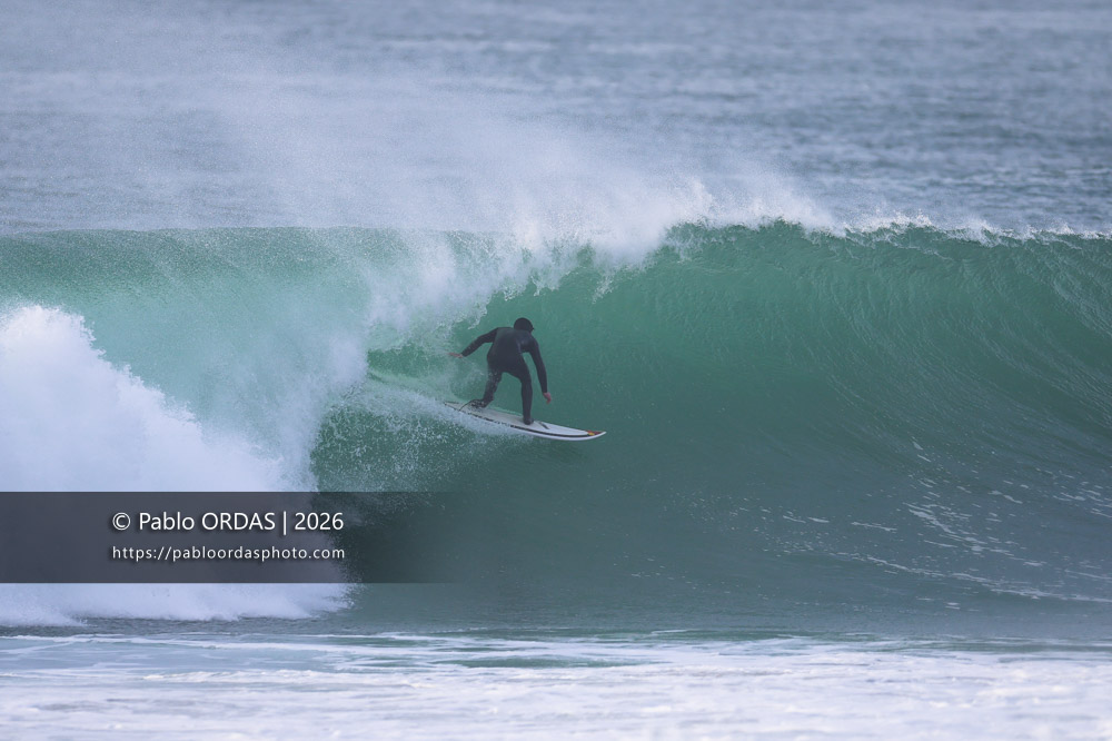 Antoine Parenteau, pendant la session du 9 mars 2026 à Anglet, France (Photo Pablo ORDAS)
