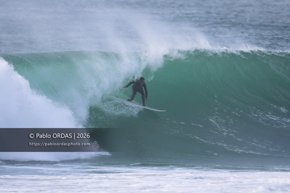 Antoine Parenteau, pendant la session du 9 mars 2026 à Anglet, France (Photo Pablo ORDAS)