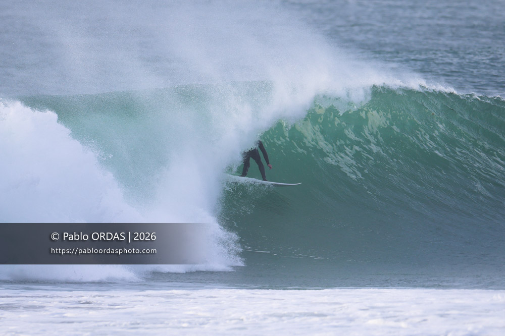 Antoine Parenteau, pendant la session du 9 mars 2026 à Anglet, France (Photo Pablo ORDAS)