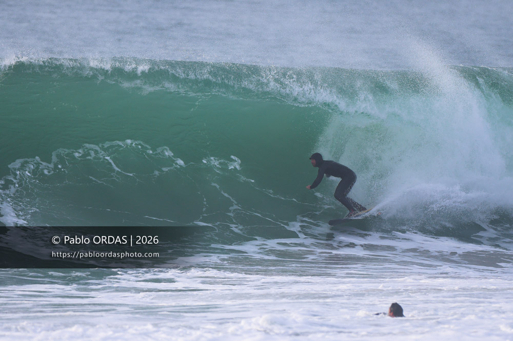 Matias Libier, pendant la session du 9 mars 2026 à Anglet, France (Photo Pablo ORDAS)