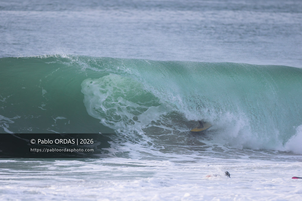 Matias Libier, pendant la session du 9 mars 2026 à Anglet, France (Photo Pablo ORDAS)