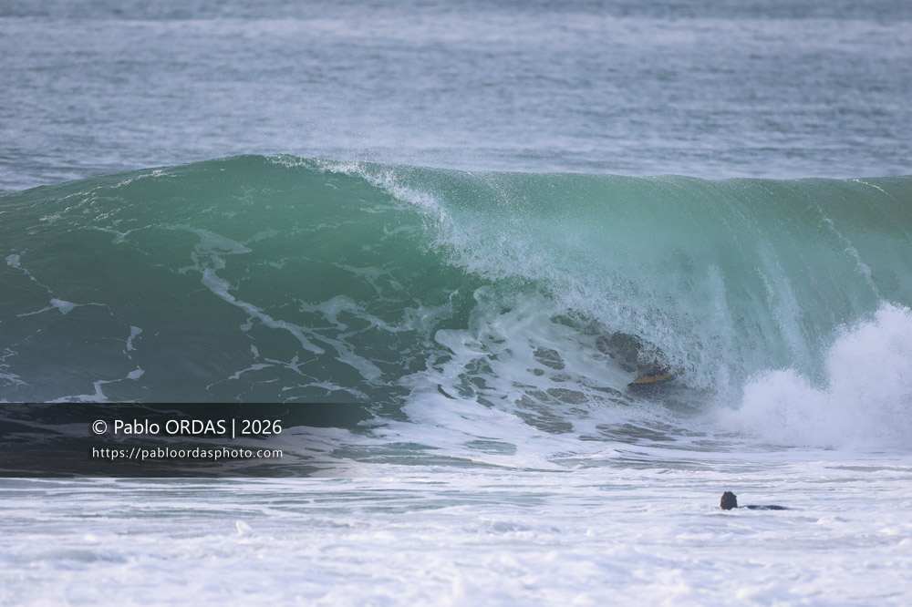 Matias Libier, pendant la session du 9 mars 2026 à Anglet, France (Photo Pablo ORDAS)