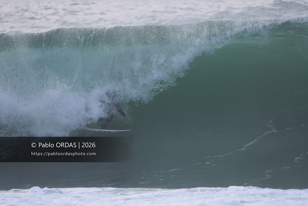 Maxime Haitze, pendant la session du 9 mars 2026 à Anglet, France (Photo Pablo ORDAS)