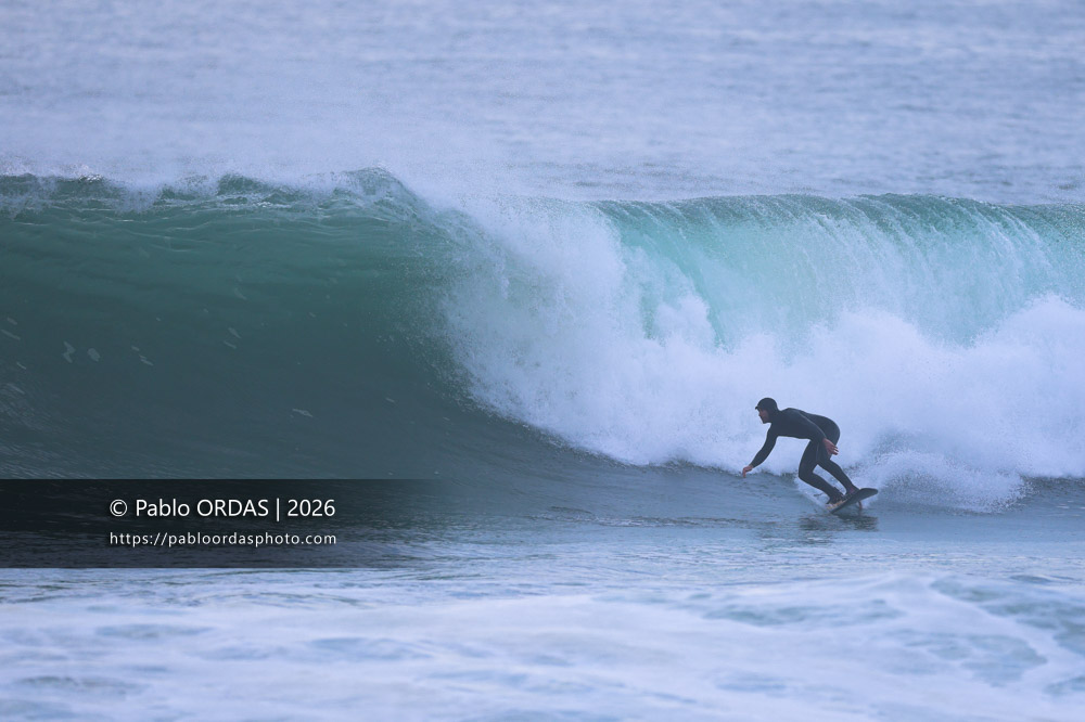 Matias Libier, pendant la session du 9 mars 2026 à Anglet, France (Photo Pablo ORDAS)