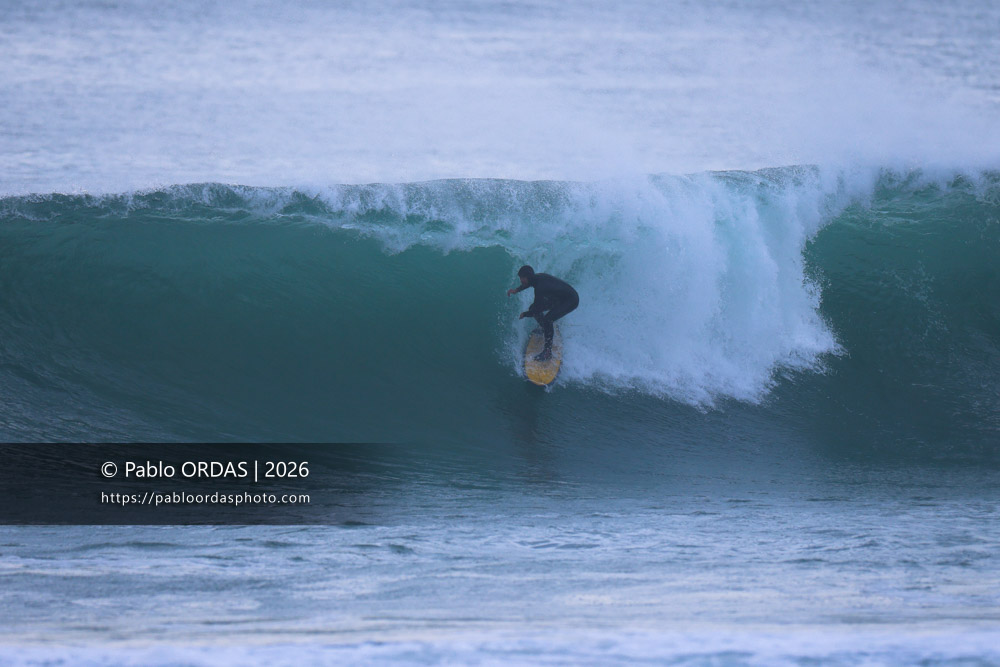 Matias Libier, pendant la session du 9 mars 2026 à Anglet, France (Photo Pablo ORDAS)