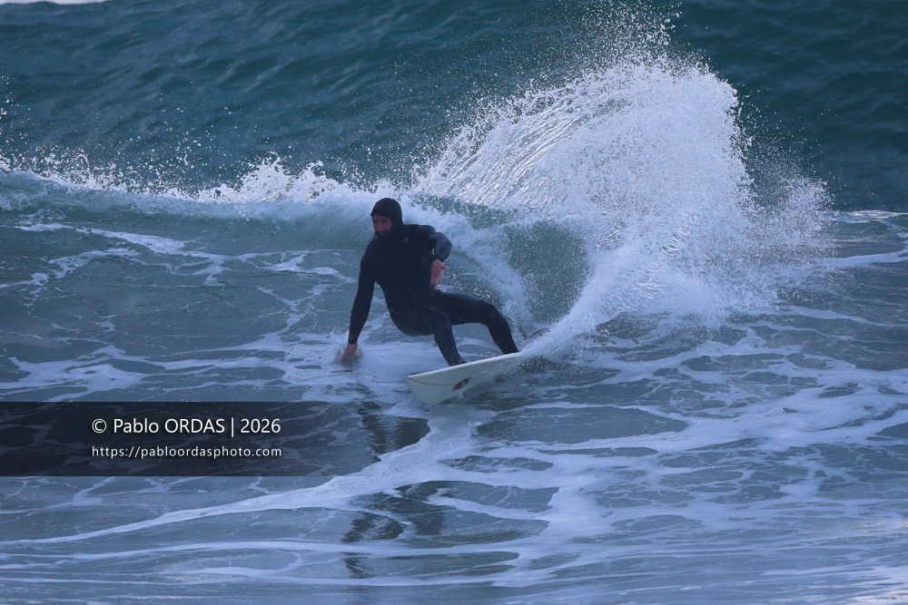 Maxime Haitze, pendant la session du 9 mars 2026 à Anglet, France (Photo Pablo ORDAS)