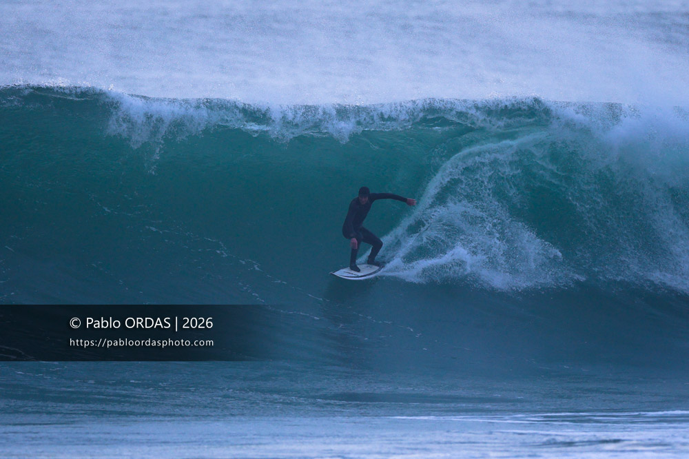 Antoine Parenteau, pendant la session du 9 mars 2026 à Anglet, France (Photo Pablo ORDAS)