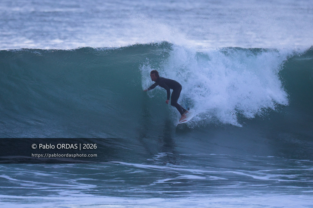 Diego Torre, pendant la session du 9 mars 2026 à Anglet, France (Photo Pablo ORDAS)