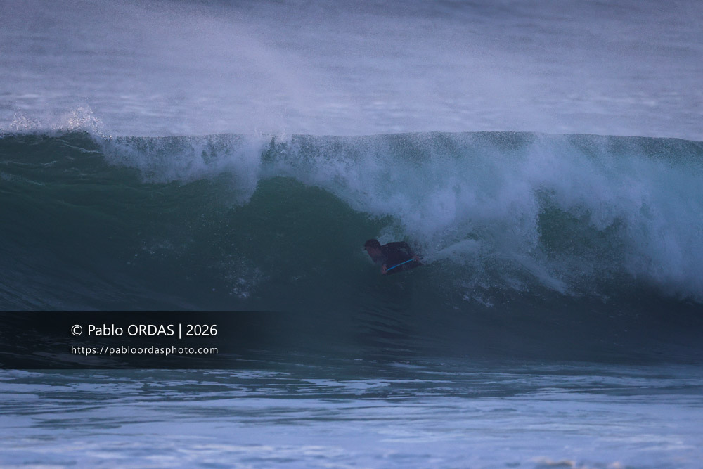Léo Laudouard, pendant la session du 9 mars 2026 à Anglet, France (Photo Pablo ORDAS)