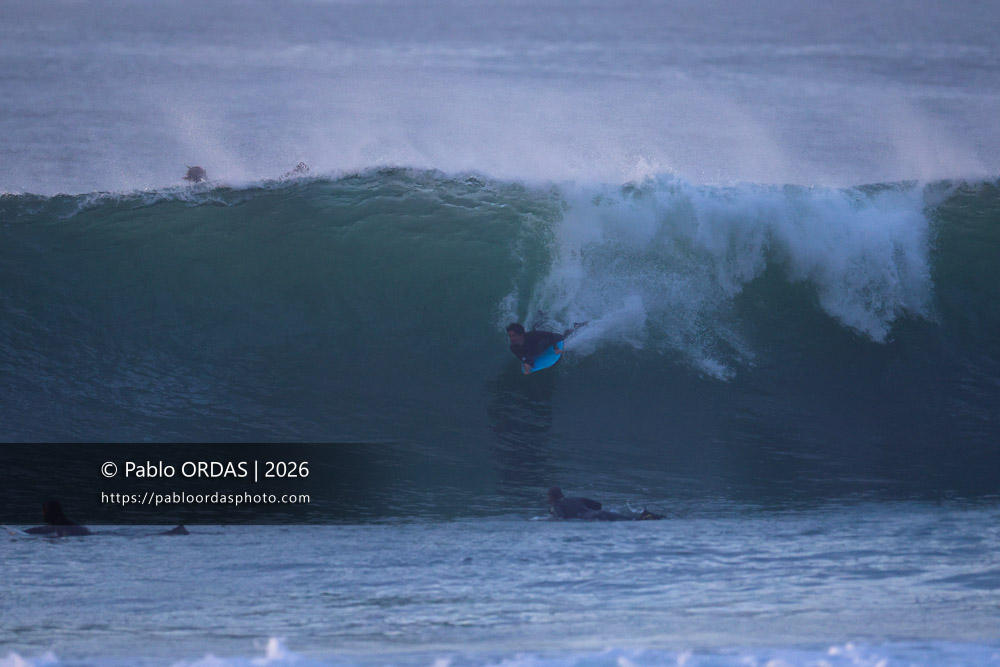 Léo Laudouard, pendant la session du 9 mars 2026 à Anglet, France (Photo Pablo ORDAS)