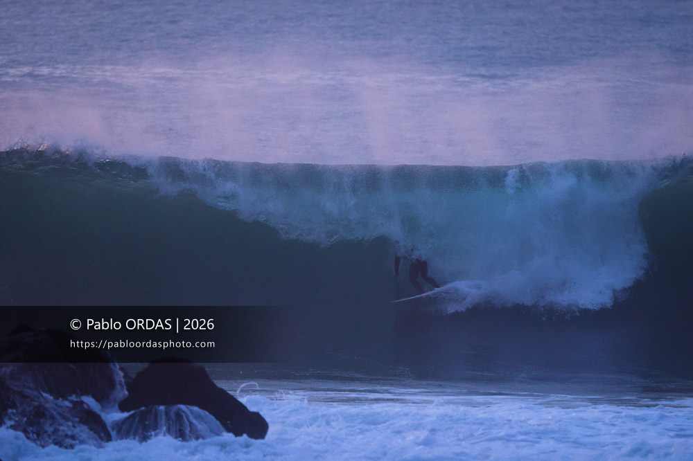 Thomas Bady, pendant la session du 9 mars 2026 à Anglet, France (Photo Pablo ORDAS)