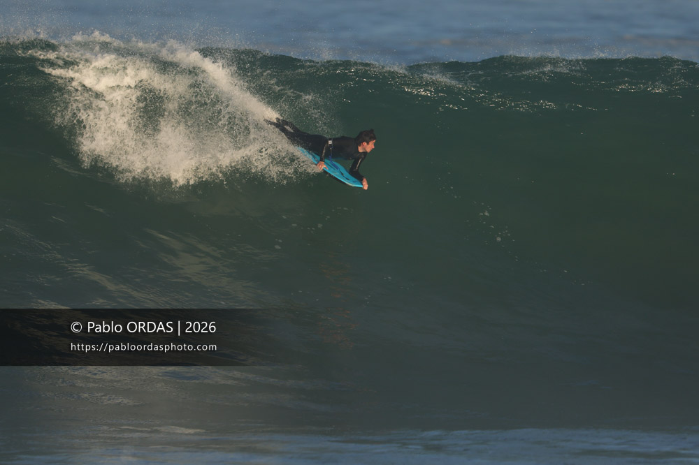 Léo Laudouard, pendant la session du 13 mars 2026 à Anglet, France (Photo Pablo ORDAS)