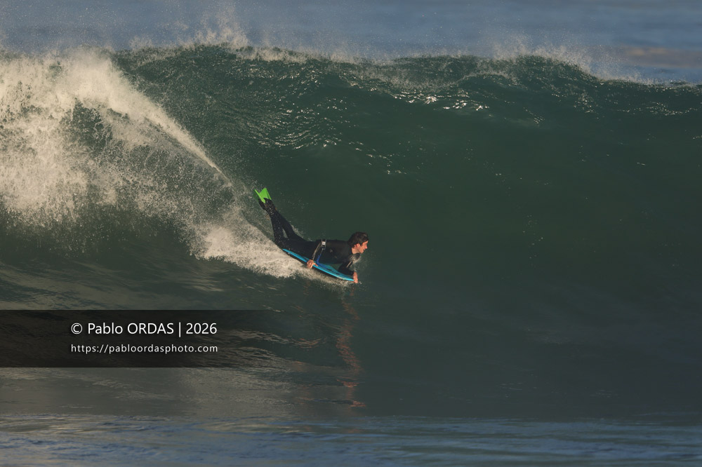Léo Laudouard, pendant la session du 13 mars 2026 à Anglet, France (Photo Pablo ORDAS)