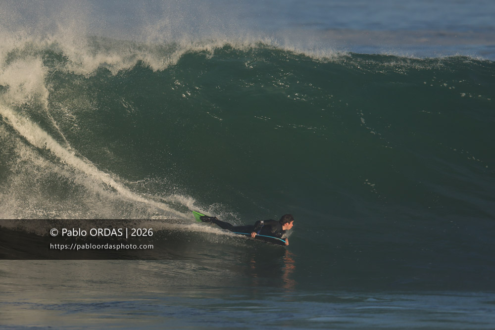 Léo Laudouard, pendant la session du 13 mars 2026 à Anglet, France (Photo Pablo ORDAS)