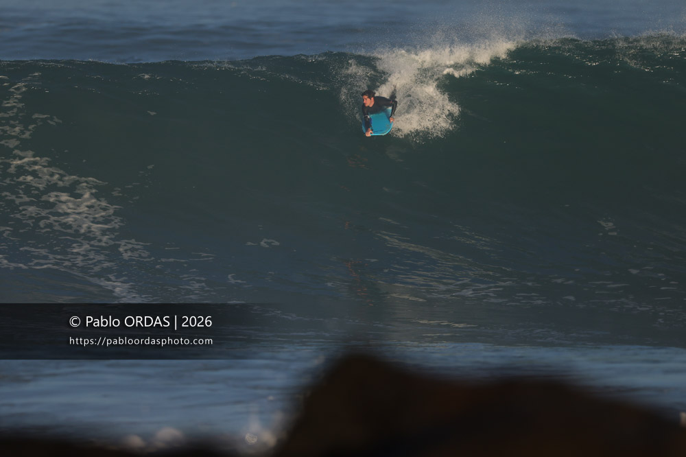 Léo Laudouard, pendant la session du 13 mars 2026 à Anglet, France (Photo Pablo ORDAS)