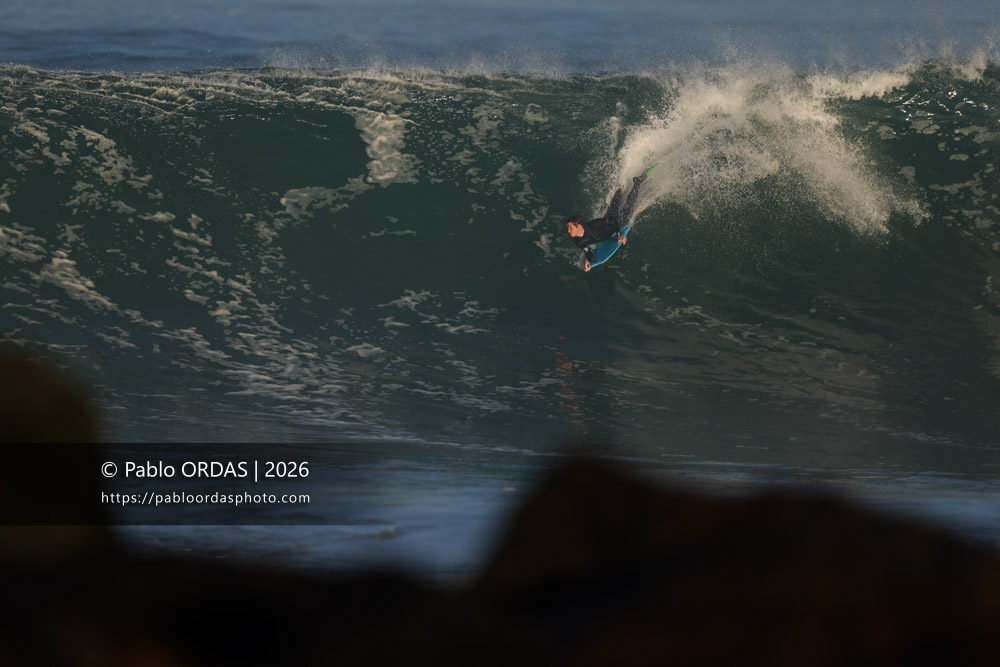Léo Laudouard, pendant la session du 13 mars 2026 à Anglet, France (Photo Pablo ORDAS)