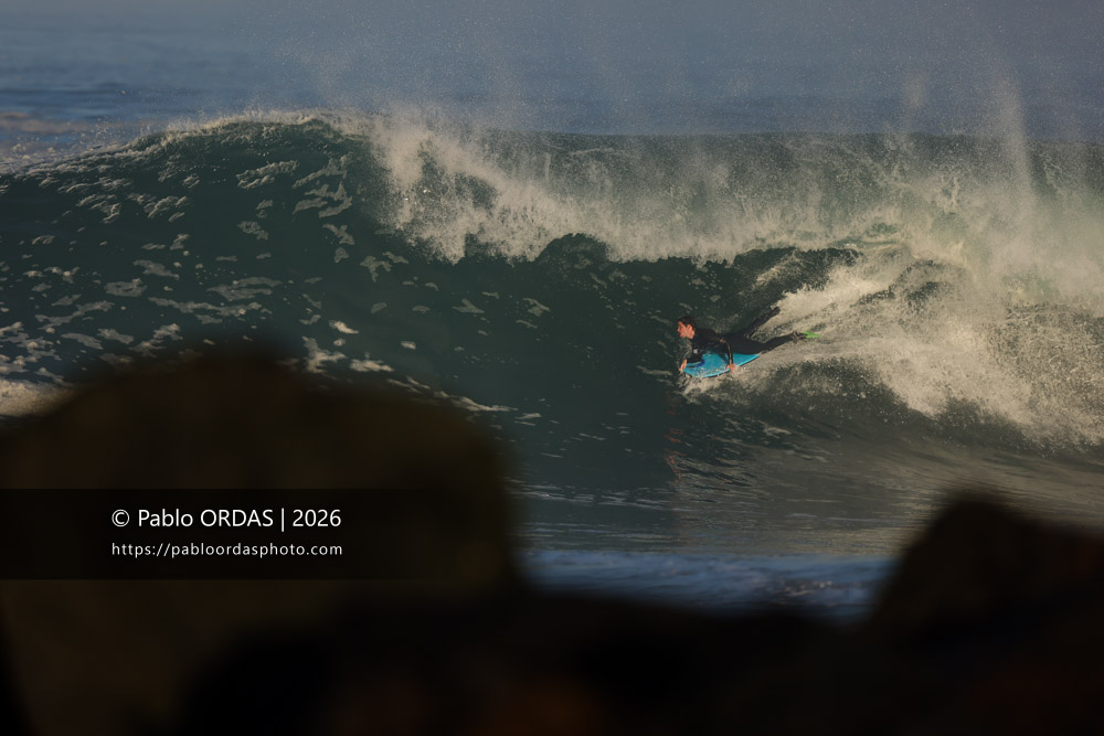 Léo Laudouard, pendant la session du 13 mars 2026 à Anglet, France (Photo Pablo ORDAS)