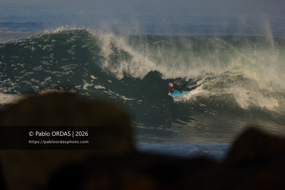 Léo Laudouard, pendant la session du 13 mars 2026 à Anglet, France (Photo Pablo ORDAS)