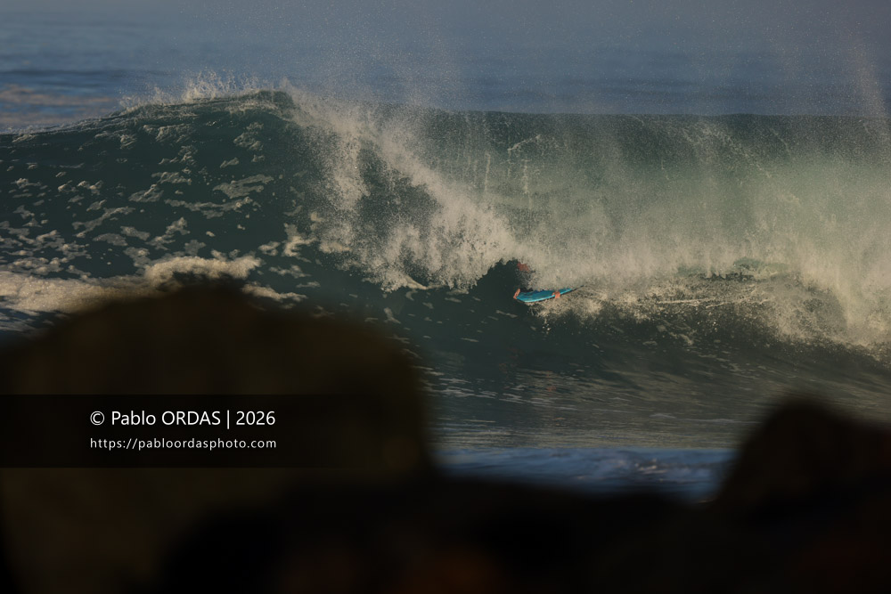 Léo Laudouard, pendant la session du 13 mars 2026 à Anglet, France (Photo Pablo ORDAS)