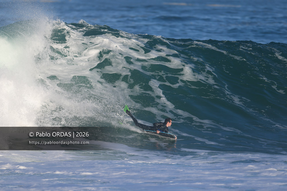 Léo Laudouard, pendant la session du 13 mars 2026 à Anglet, France (Photo Pablo ORDAS)