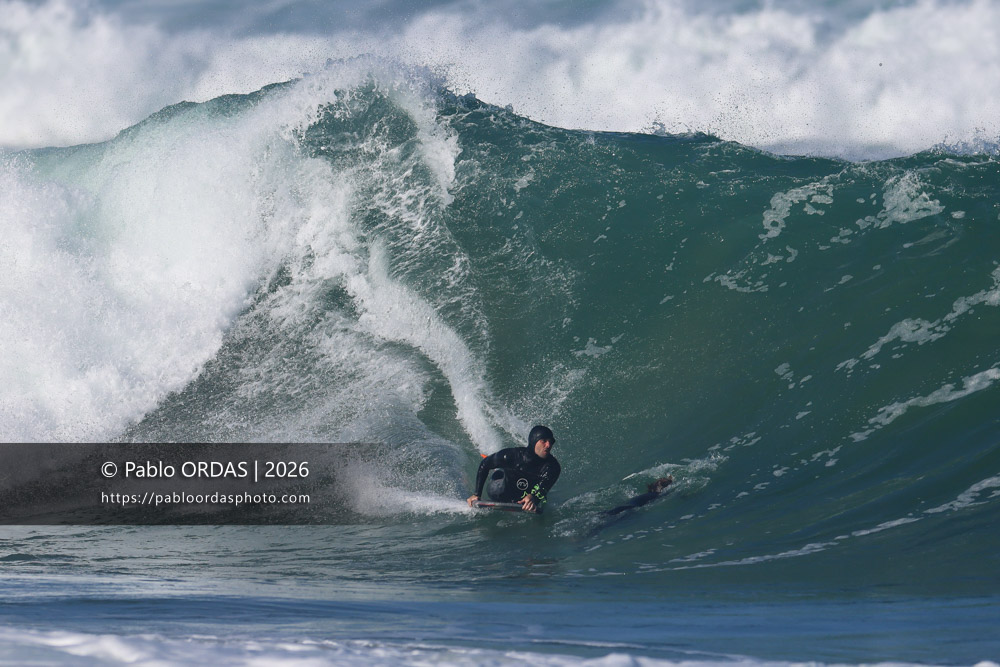 Quentin Bonhore, pendant la session du 13 mars 2026 à Anglet, France (Photo Pablo ORDAS)