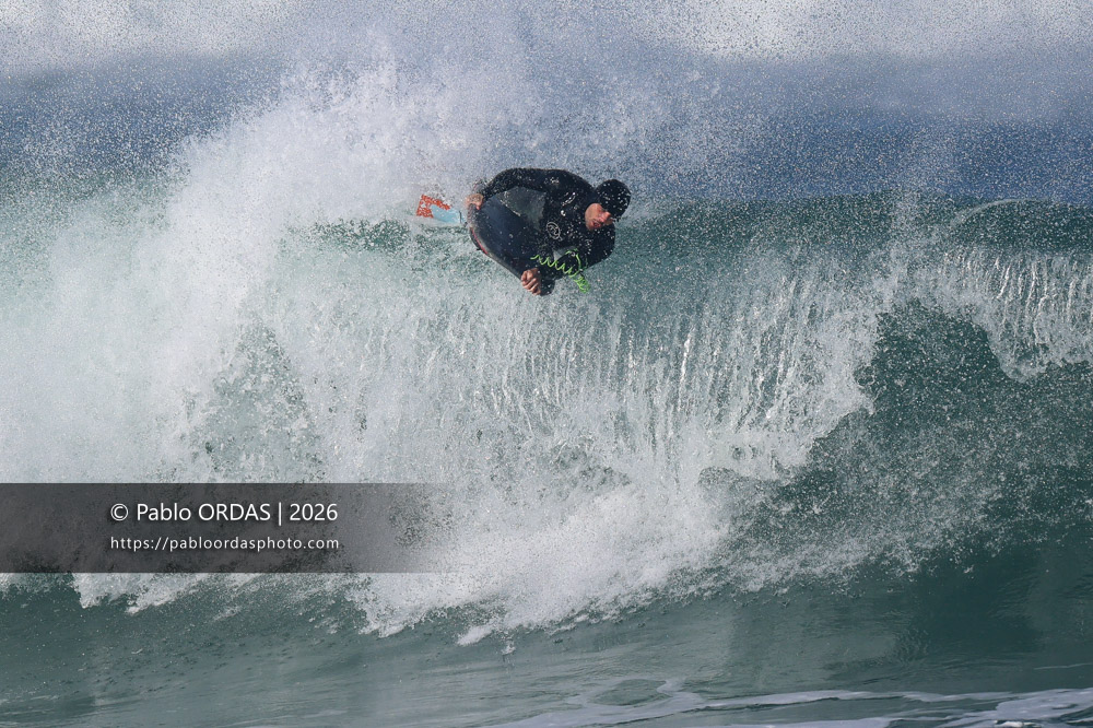 Quentin Bonhore, pendant la session du 13 mars 2026 à Anglet, France (Photo Pablo ORDAS)
