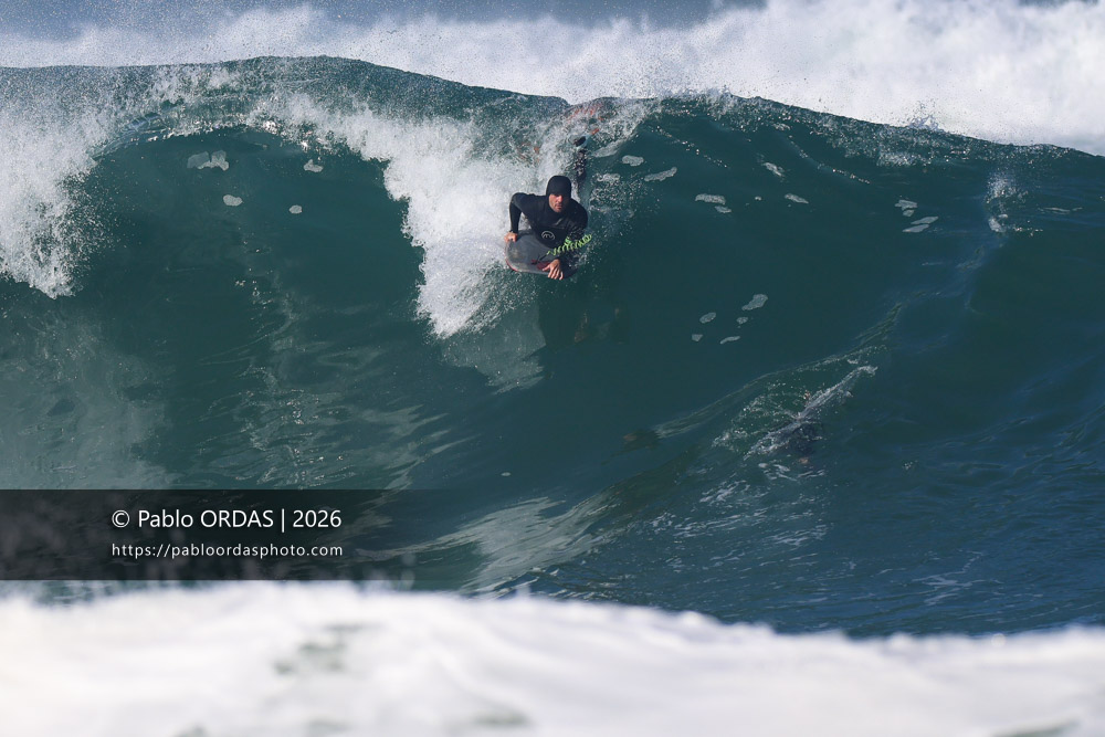 Quentin Bonhore, pendant la session du 13 mars 2026 à Anglet, France (Photo Pablo ORDAS)