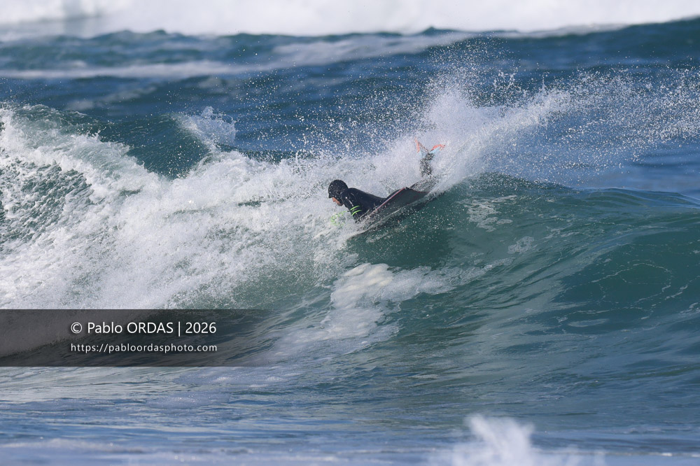 Quentin Bonhore, pendant la session du 13 mars 2026 à Anglet, France (Photo Pablo ORDAS)