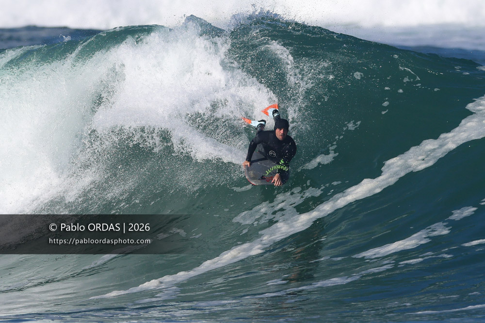 Quentin Bonhore, pendant la session du 13 mars 2026 à Anglet, France (Photo Pablo ORDAS)