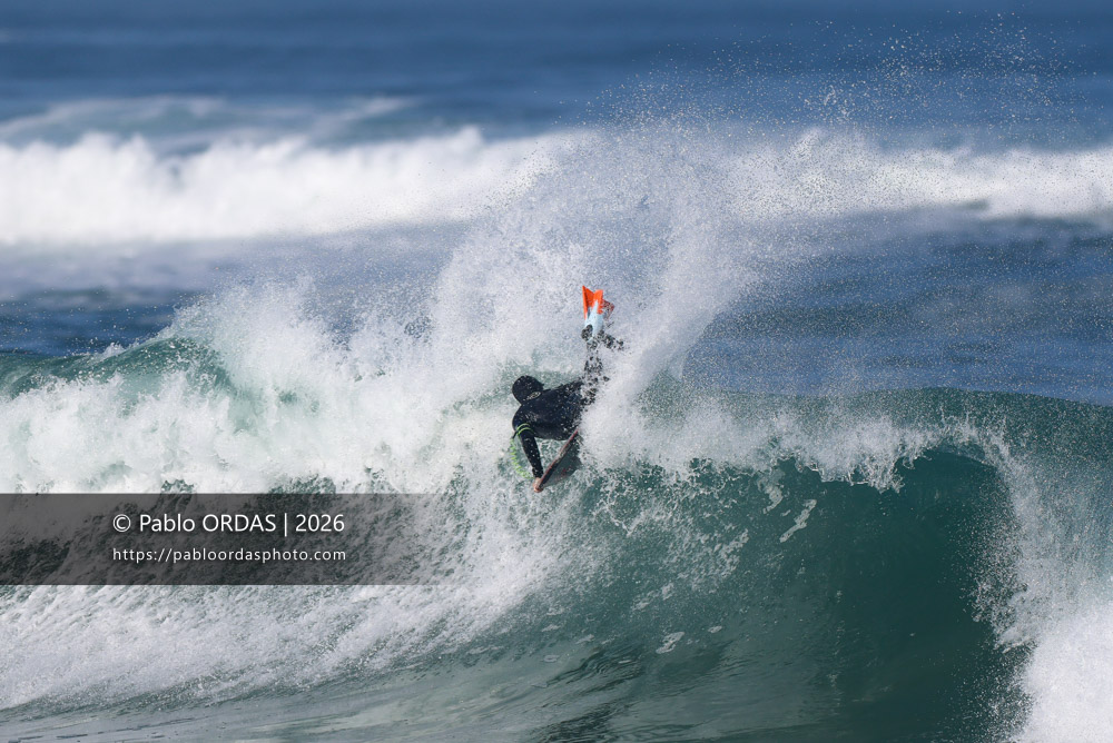 Quentin Bonhore, pendant la session du 13 mars 2026 à Anglet, France (Photo Pablo ORDAS)