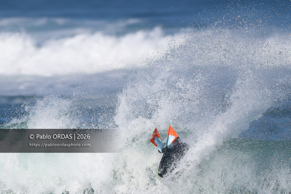 Quentin Bonhore, pendant la session du 13 mars 2026 à Anglet, France (Photo Pablo ORDAS)