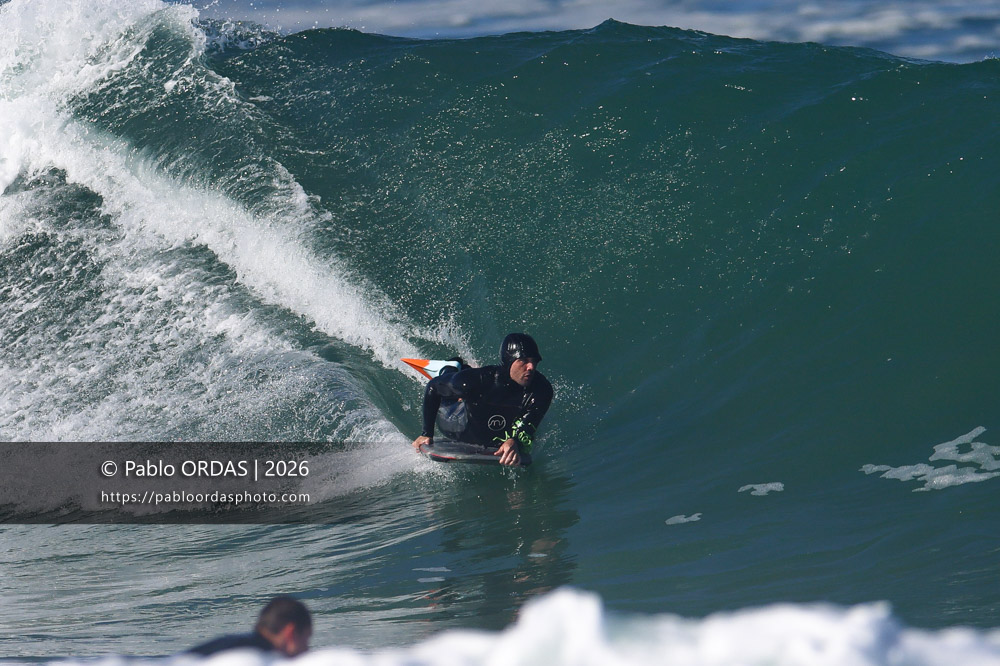 Quentin Bonhore, pendant la session du 13 mars 2026 à Anglet, France (Photo Pablo ORDAS)