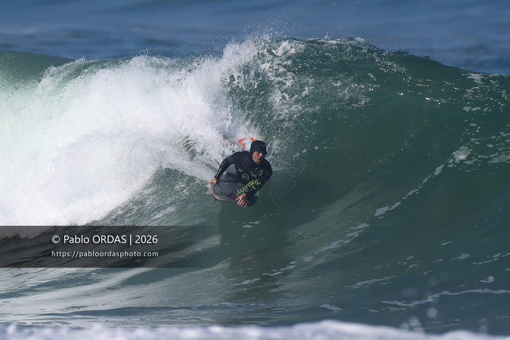 Quentin Bonhore, pendant la session du 13 mars 2026 à Anglet, France (Photo Pablo ORDAS)