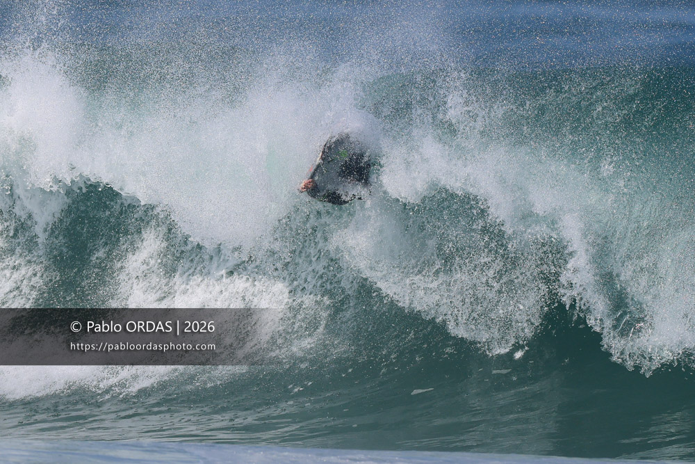 Quentin Bonhore, pendant la session du 13 mars 2026 à Anglet, France (Photo Pablo ORDAS)