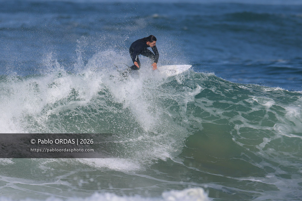 Edouard Delpero, pendant la session du 13 mars 2026 à Anglet, France (Photo Pablo ORDAS)