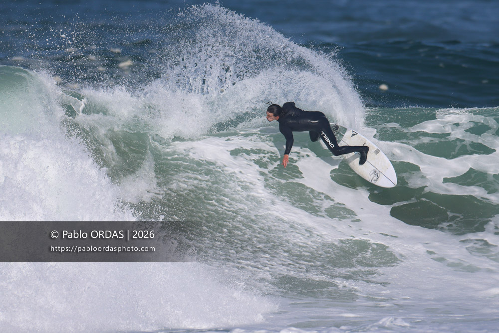 Edouard Delpero, pendant la session du 13 mars 2026 à Anglet, France (Photo Pablo ORDAS)