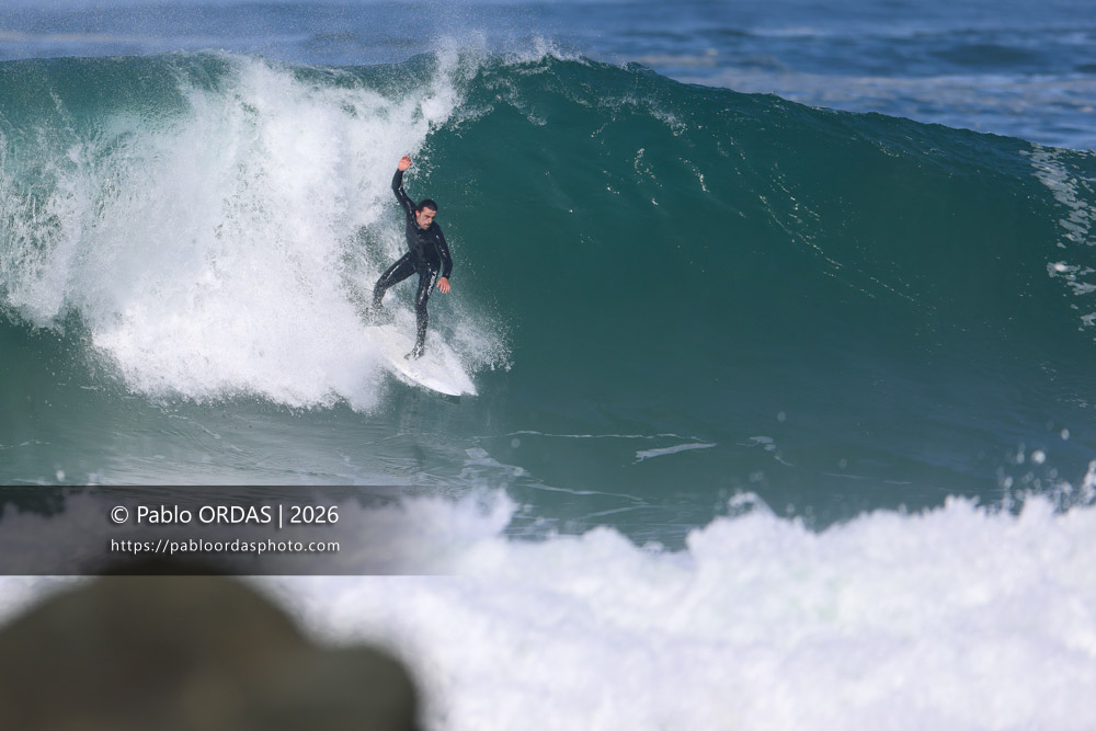 Edouard Delpero, pendant la session du 13 mars 2026 à Anglet, France (Photo Pablo ORDAS)